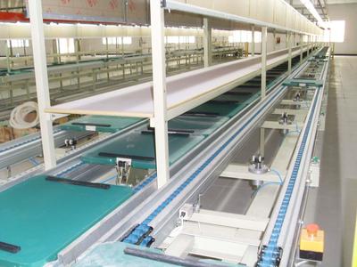 三流道倍速链装配线