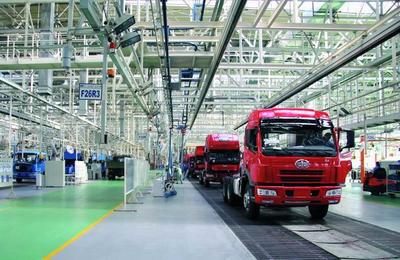 双道板链重卡装配线