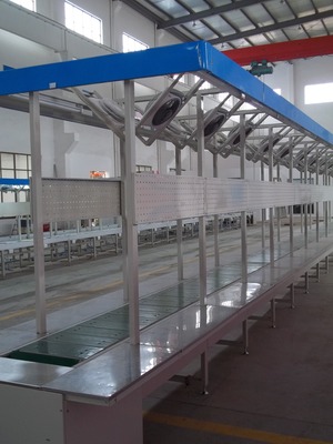 电机装配流水线